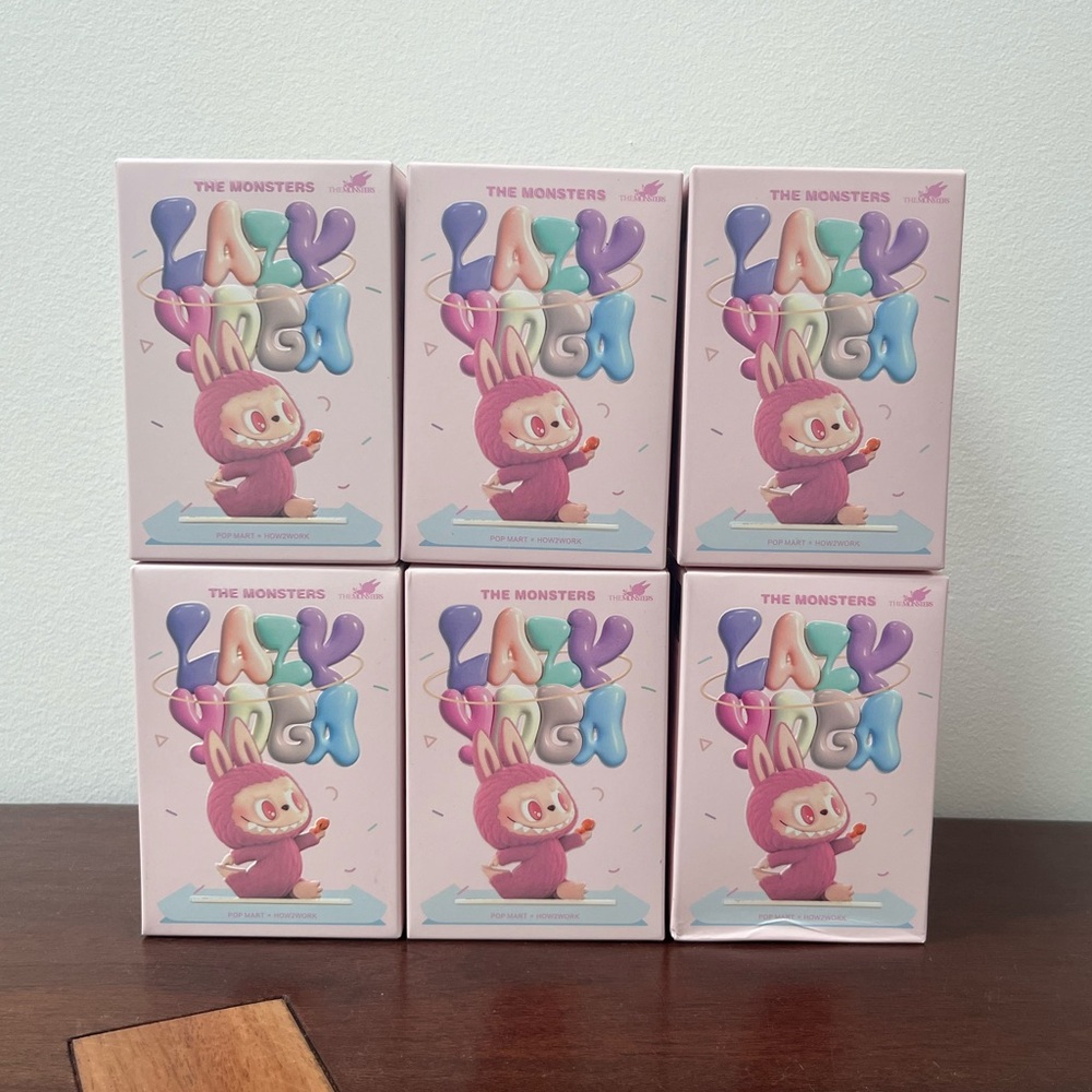 Blind Box Lazy Yoga Labubu